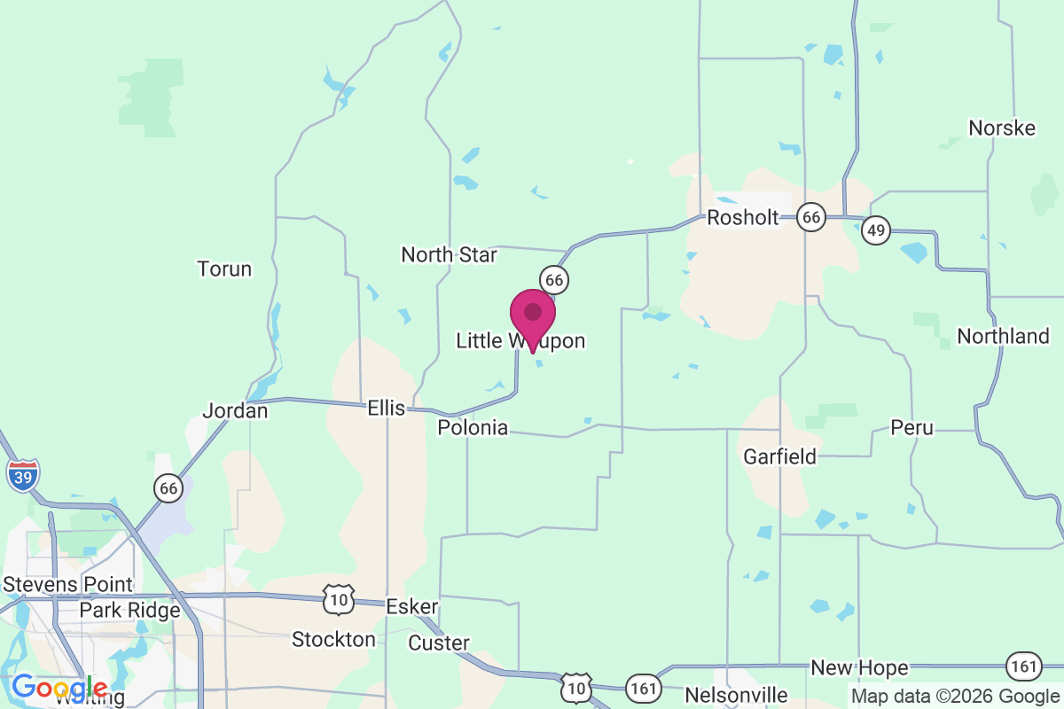 Little Waupon map
