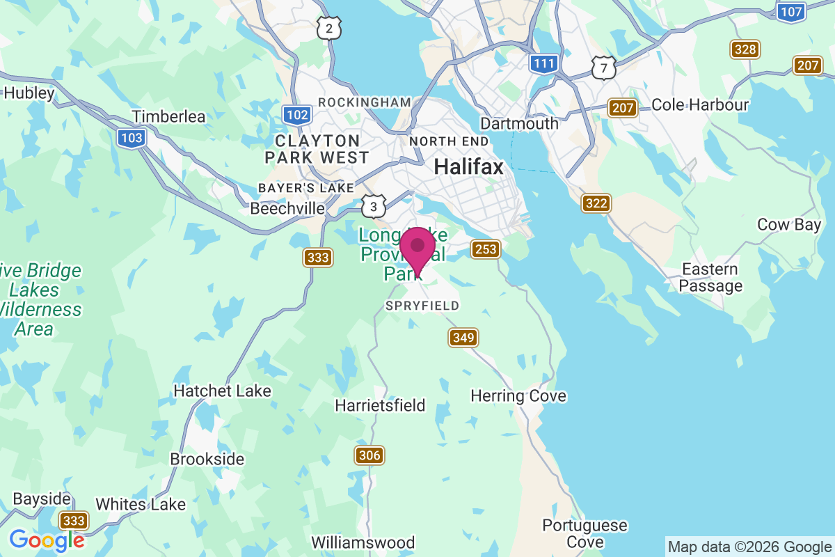 Spryfield map