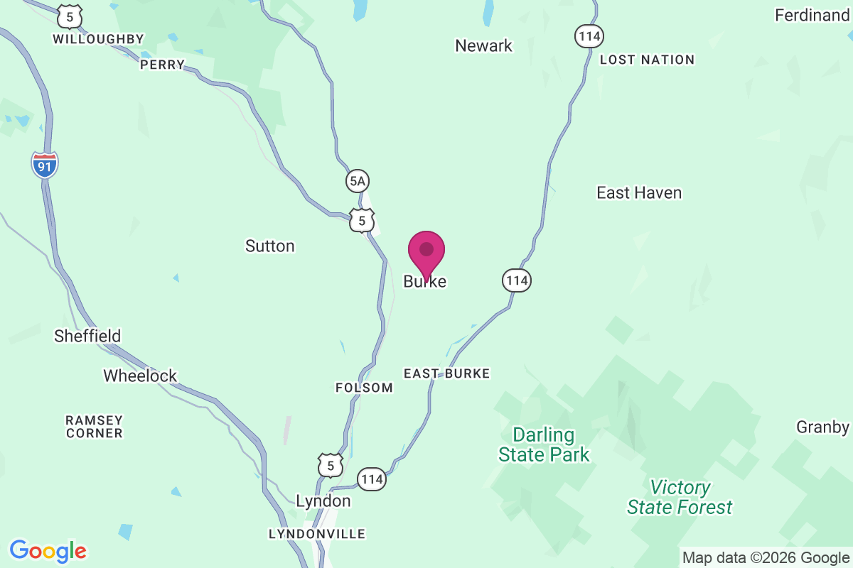 Burke Hollow map