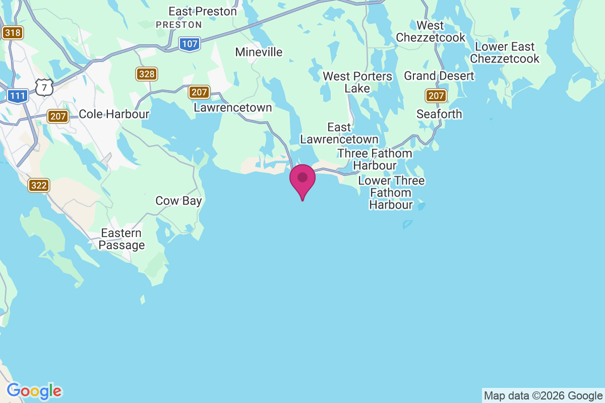 Lawrencetown map