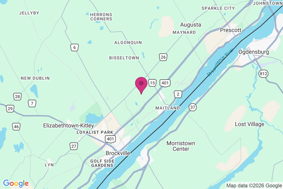 South Augusta map
