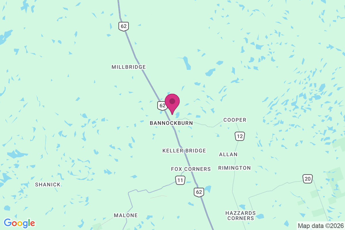 Bannockburn map