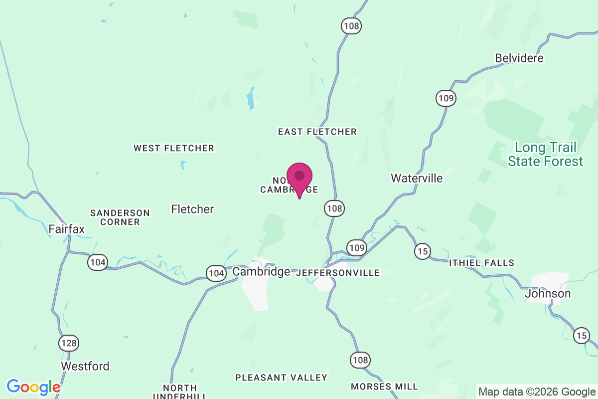 North Cambridge map