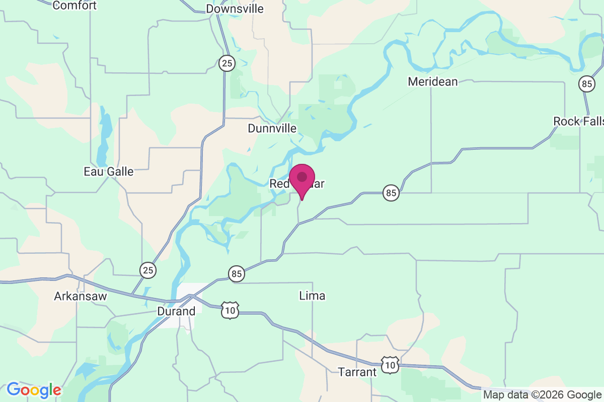 Red Cedar map