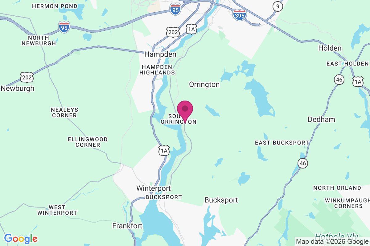 South Orrington map