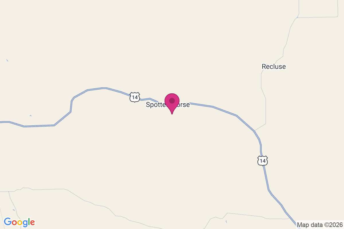 Spotted Horse map