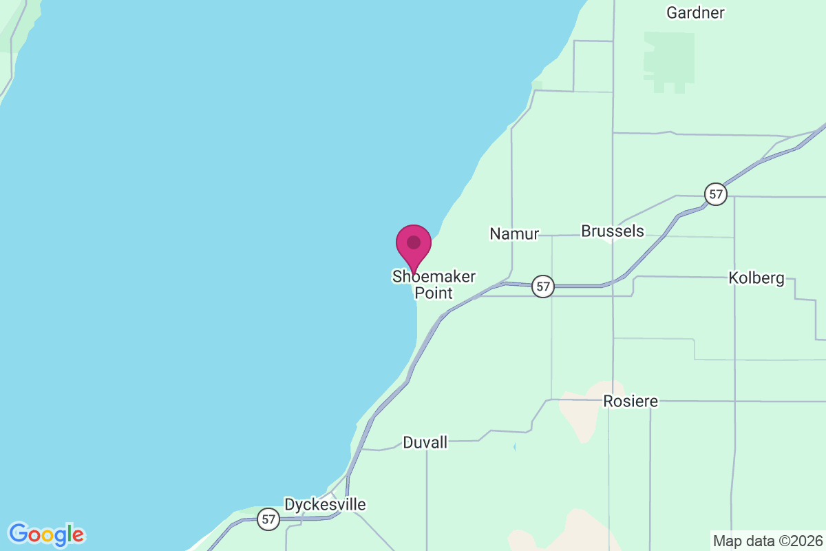 Shoemaker Point map
