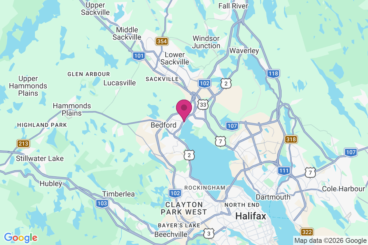 Bedford map