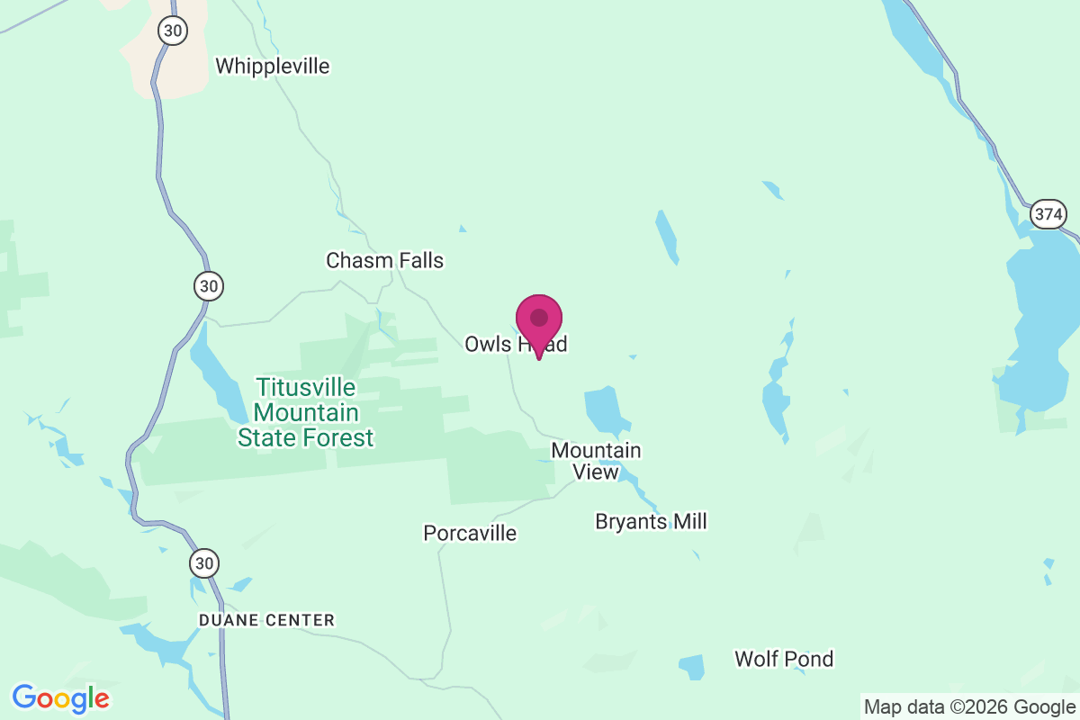 Owls Head map