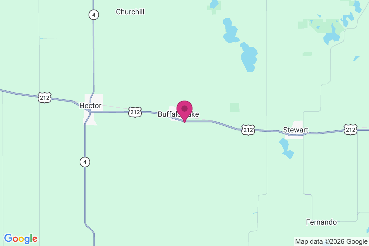 Buffalo Lake map