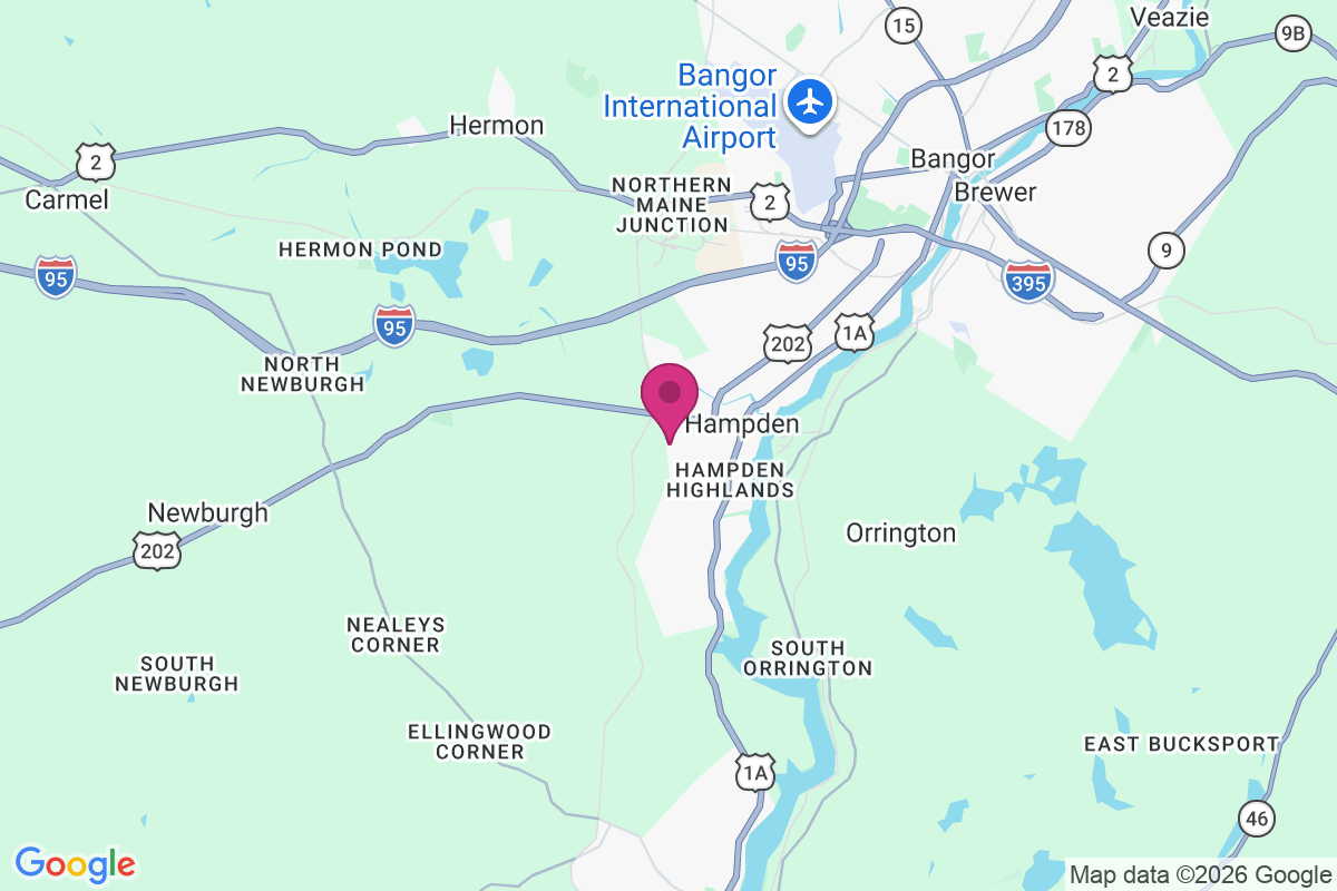 Hampden Station map