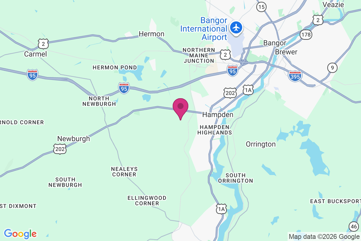 Hampden Center map