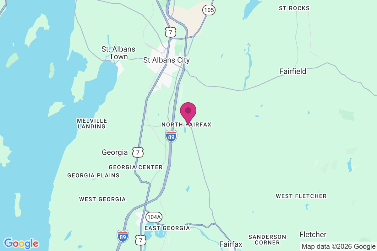 North Fairfax map