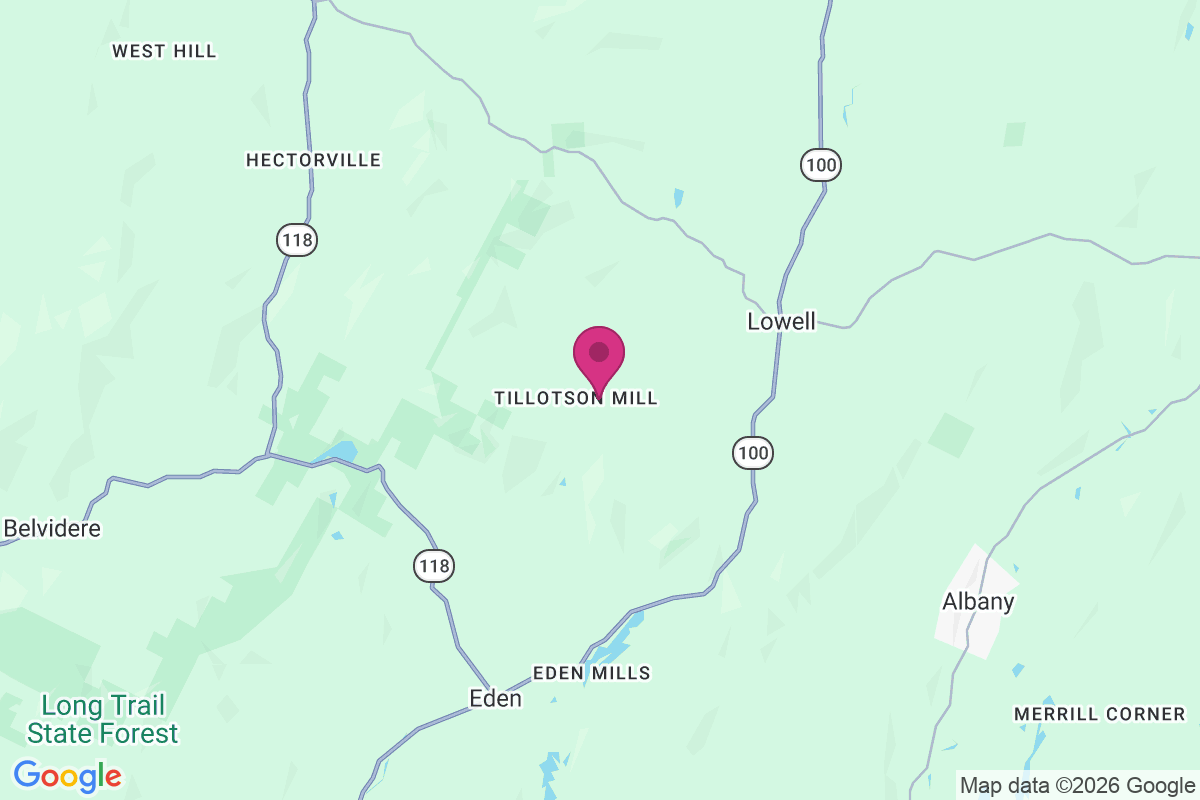 Tillotson Mill map