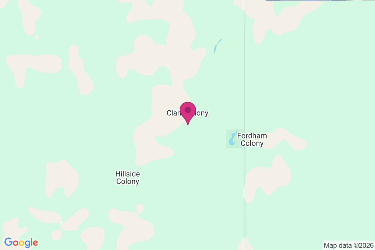 Clark Colony map