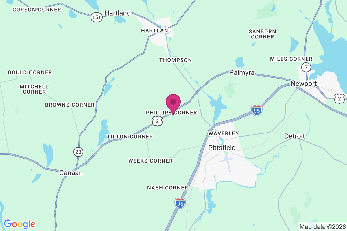 Phillips Corner map
