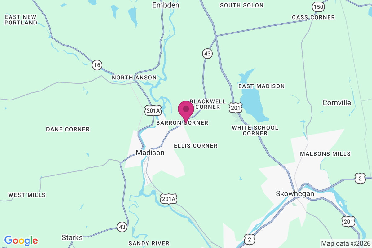 Barron Corner map