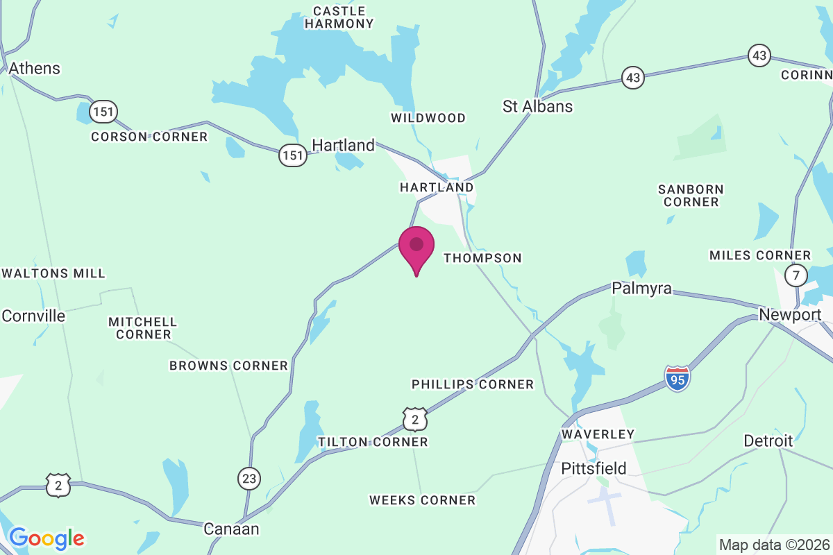 Thompson Corner map