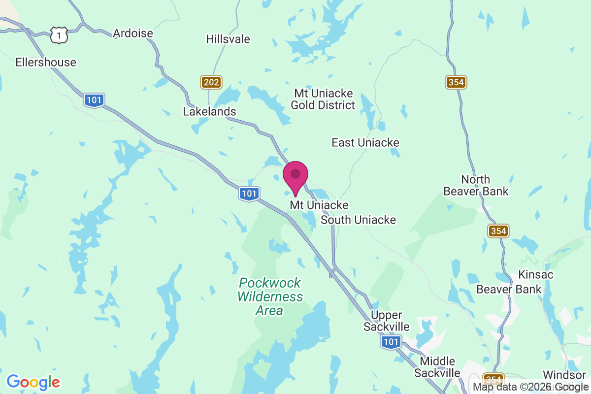 Mount Uniacke map