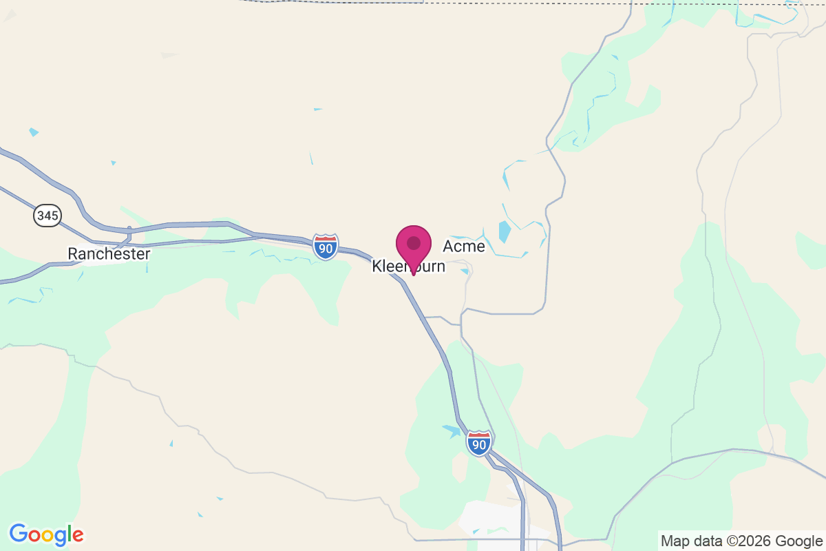 Kleenburn map