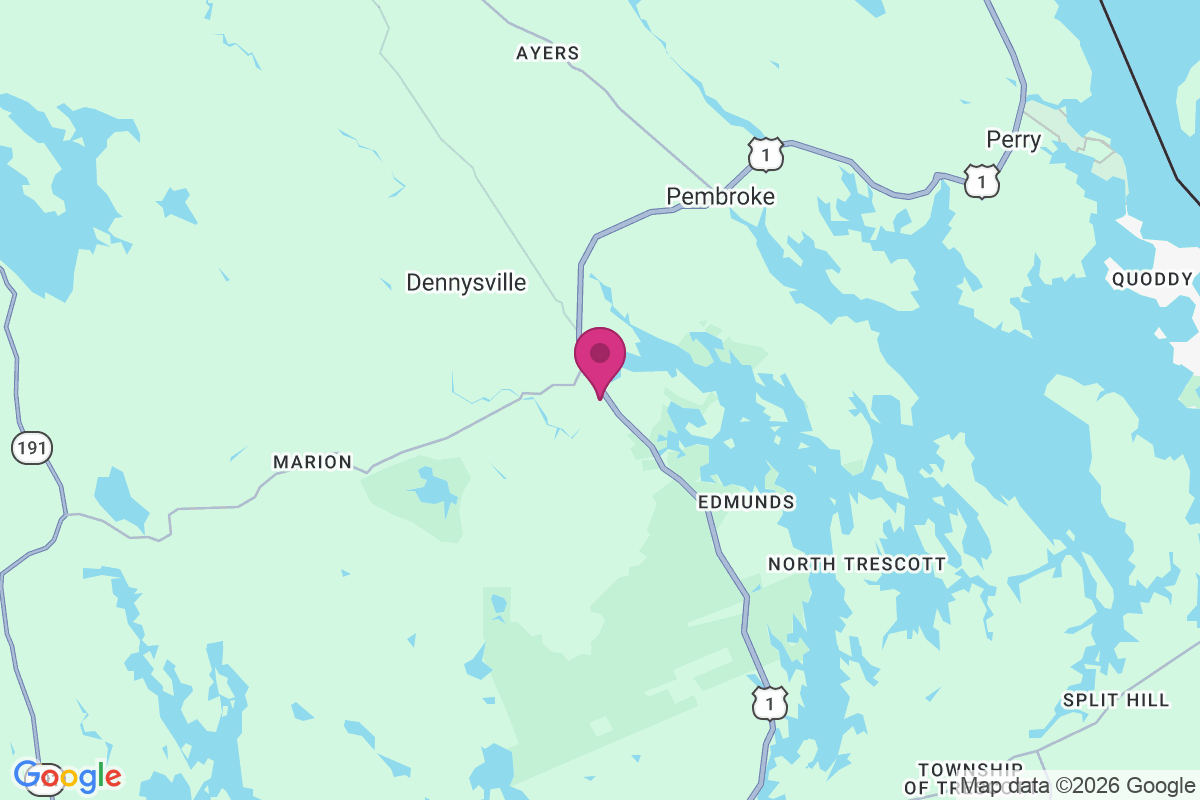 Dennysville map
