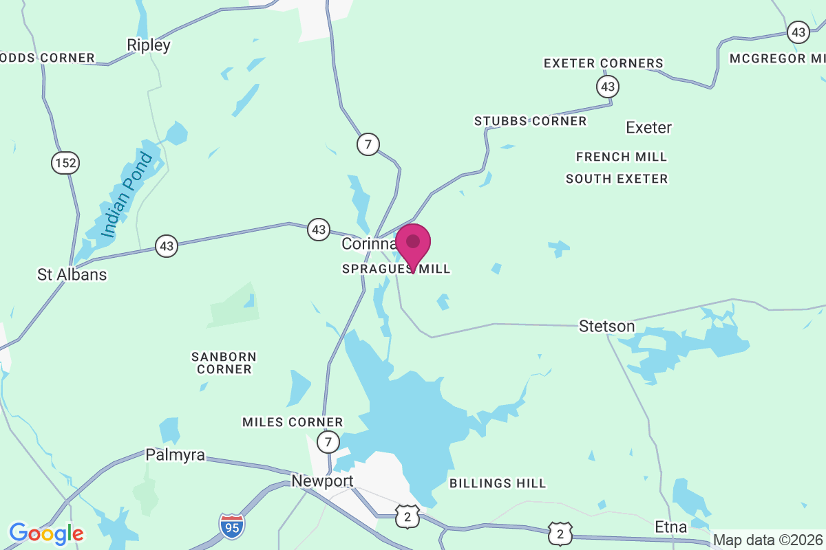 Spragues Mill map