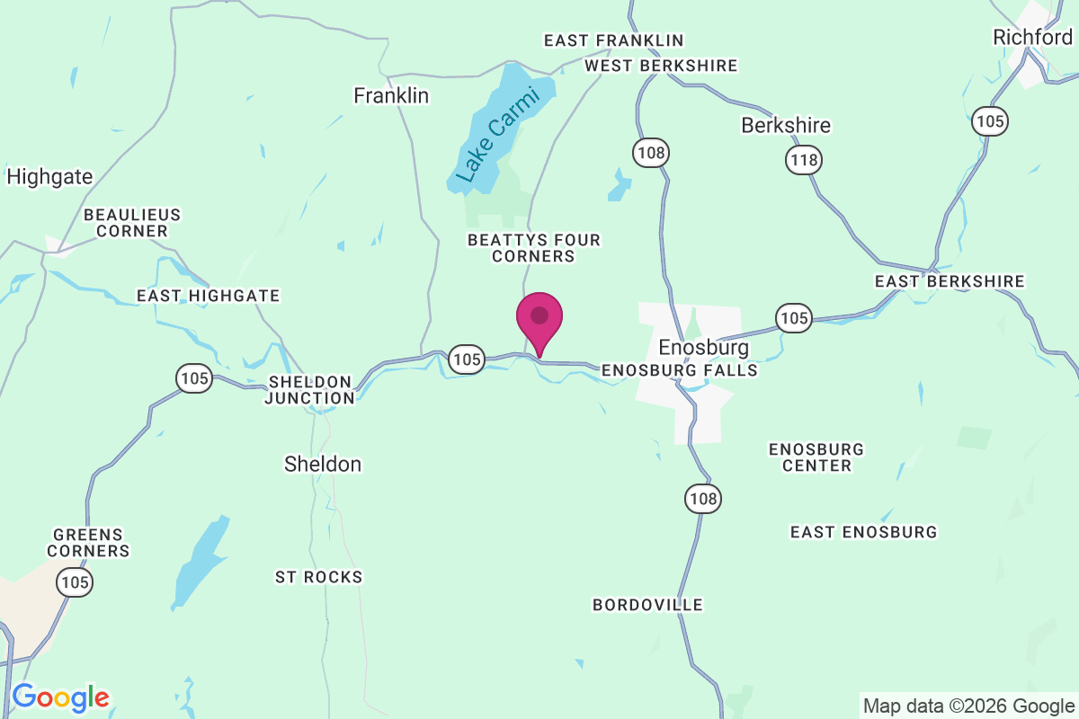 South Franklin map
