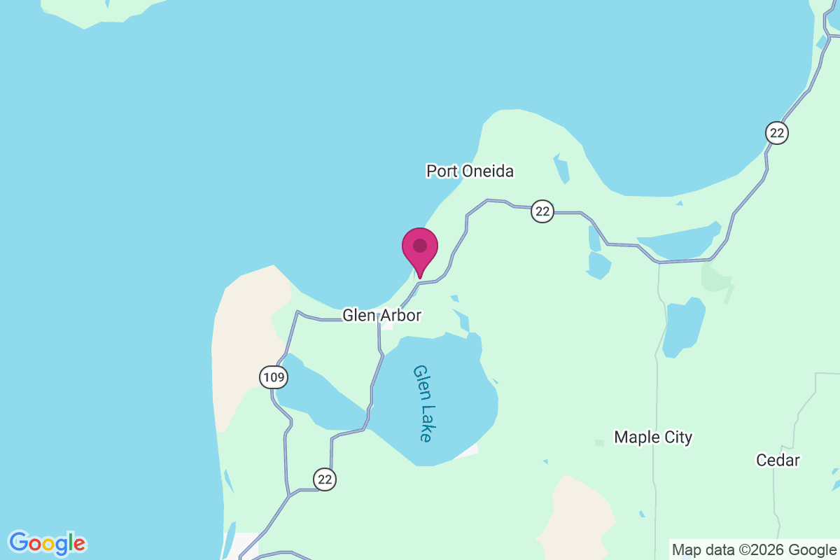 Leelanau Schools map