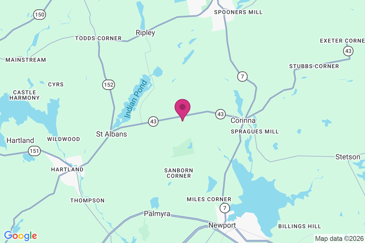 Lyford Corner map