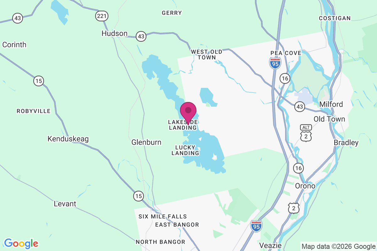 Lakeside Landing map