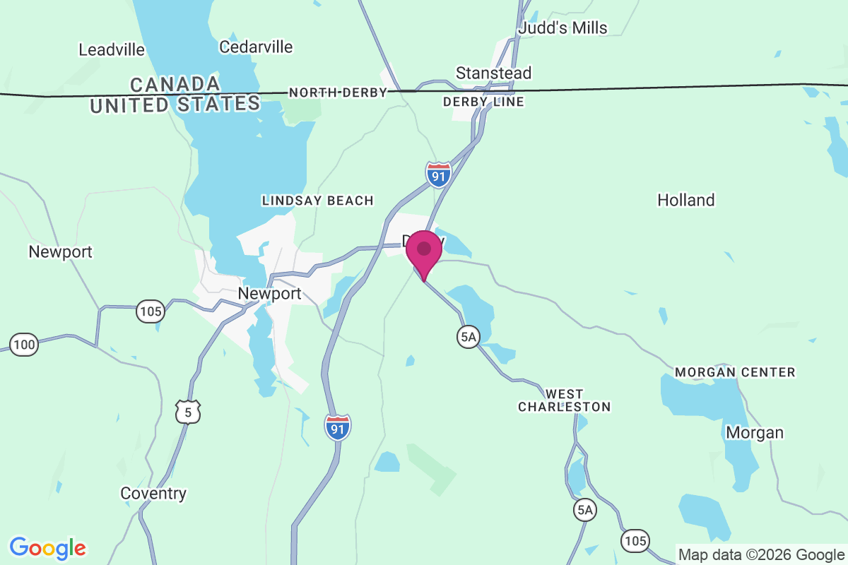 Derby Center map