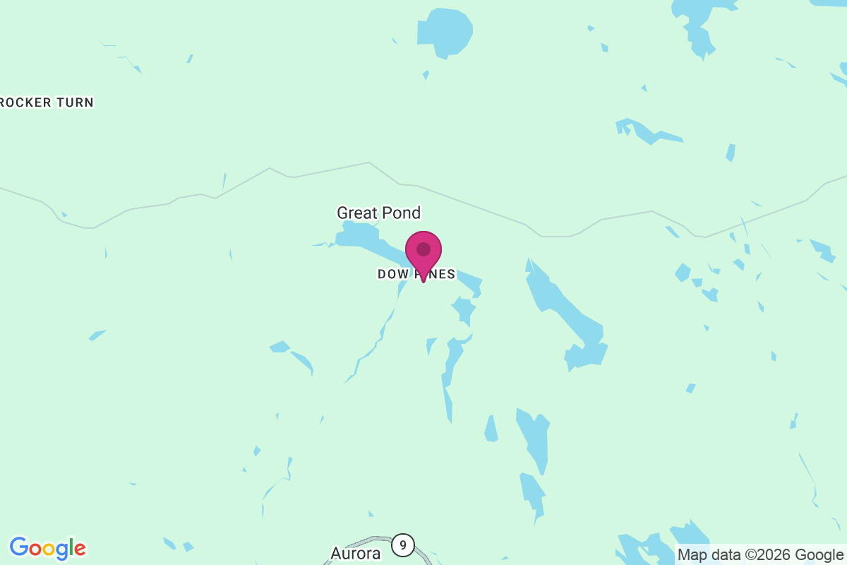 Dow Pines map