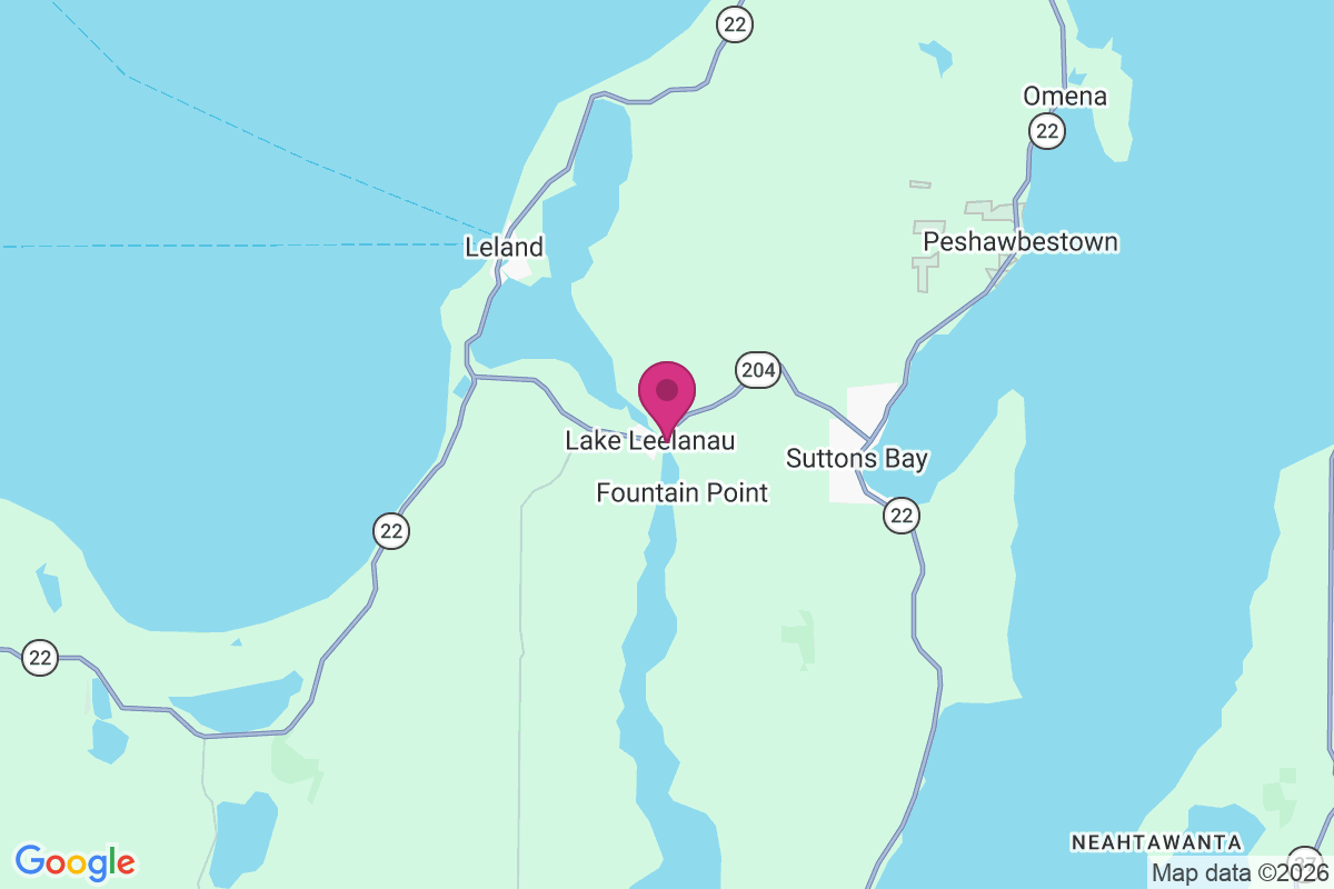 Lake Leelanau map