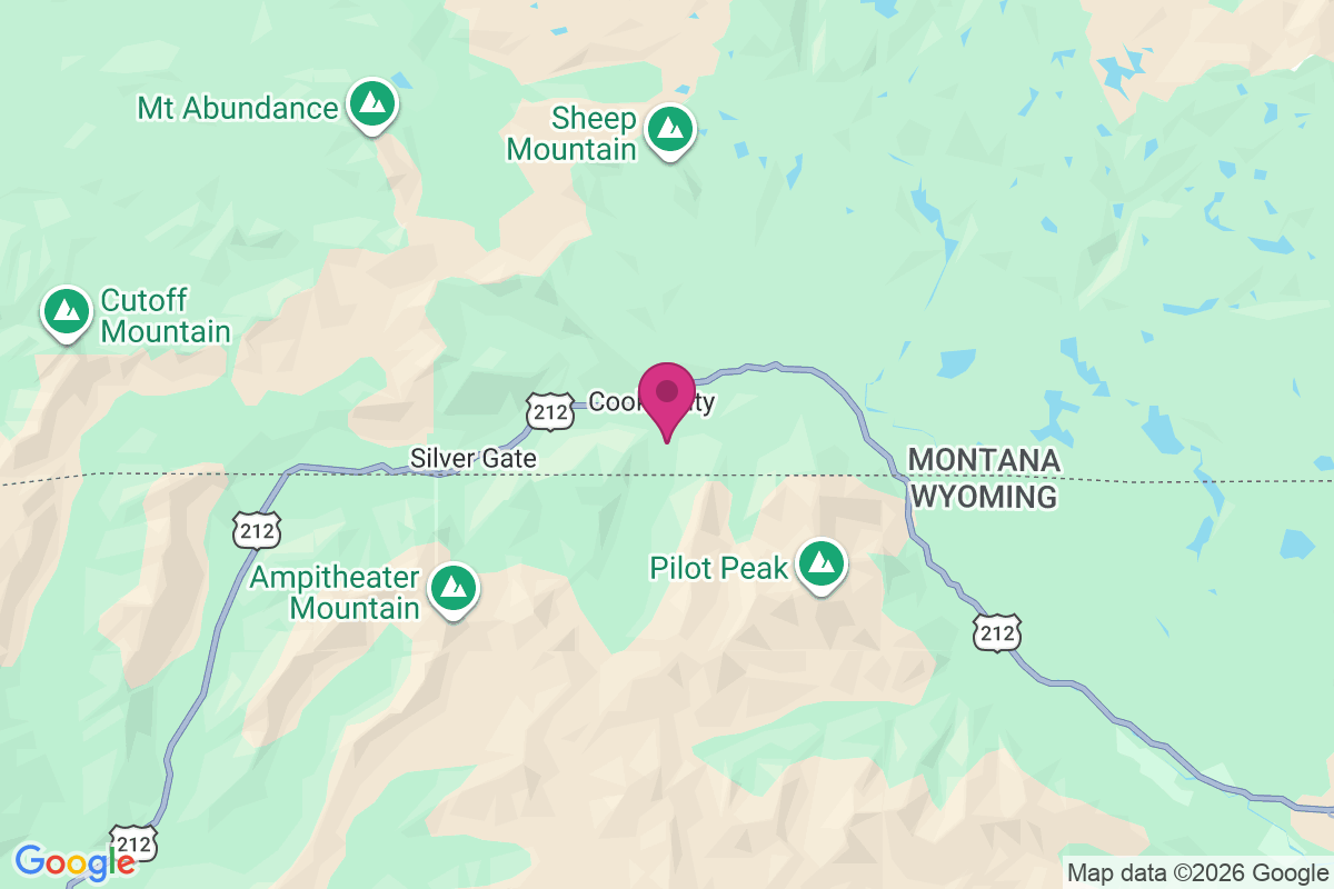 Cooke City map