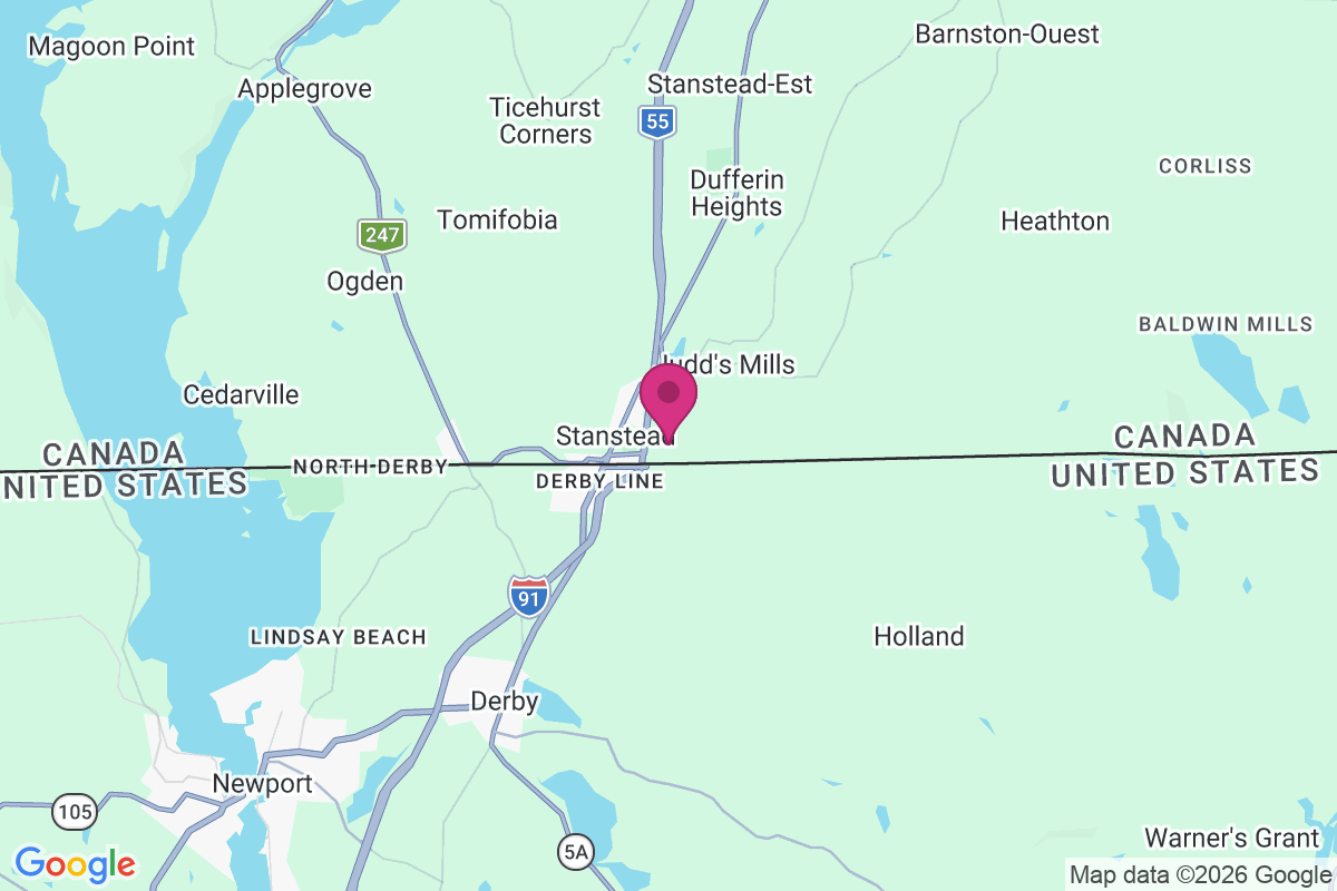 Stanstead map