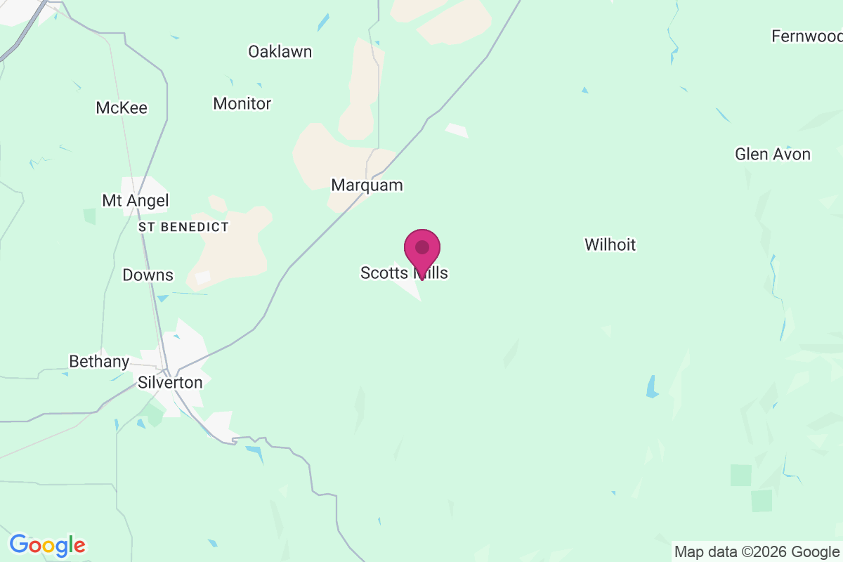 Scotts Mills map