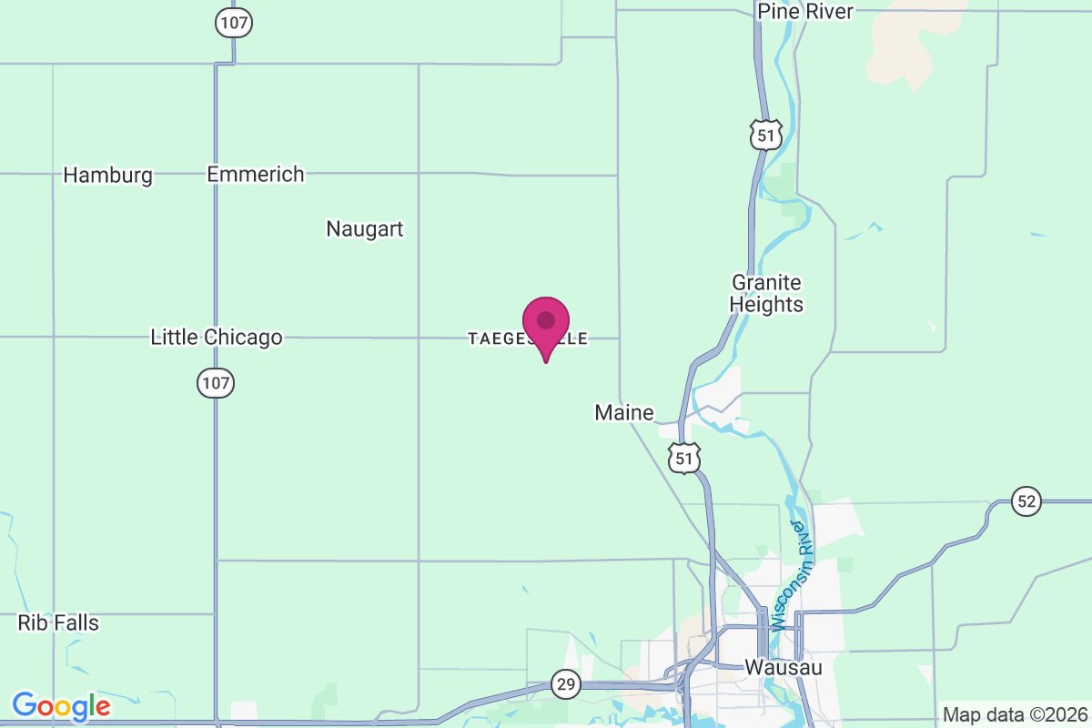 Taegesville map
