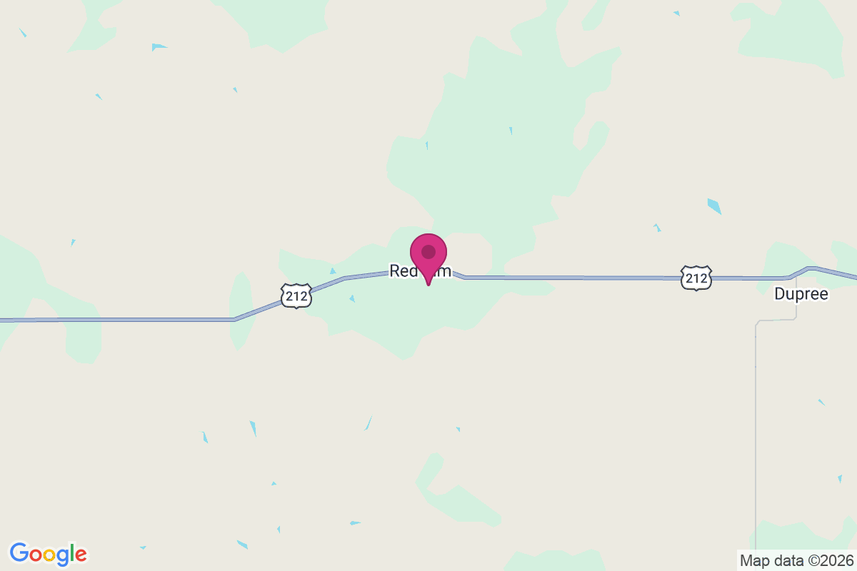 Red Elm map
