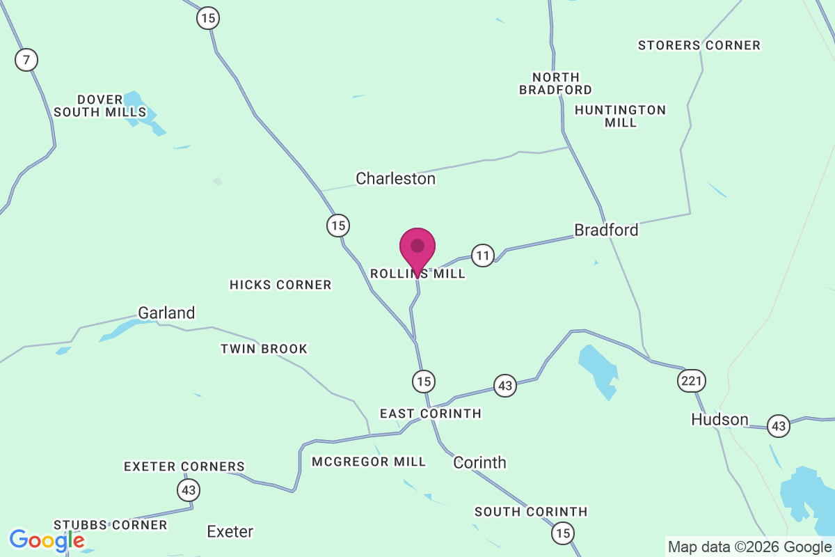 Rollins Mill map