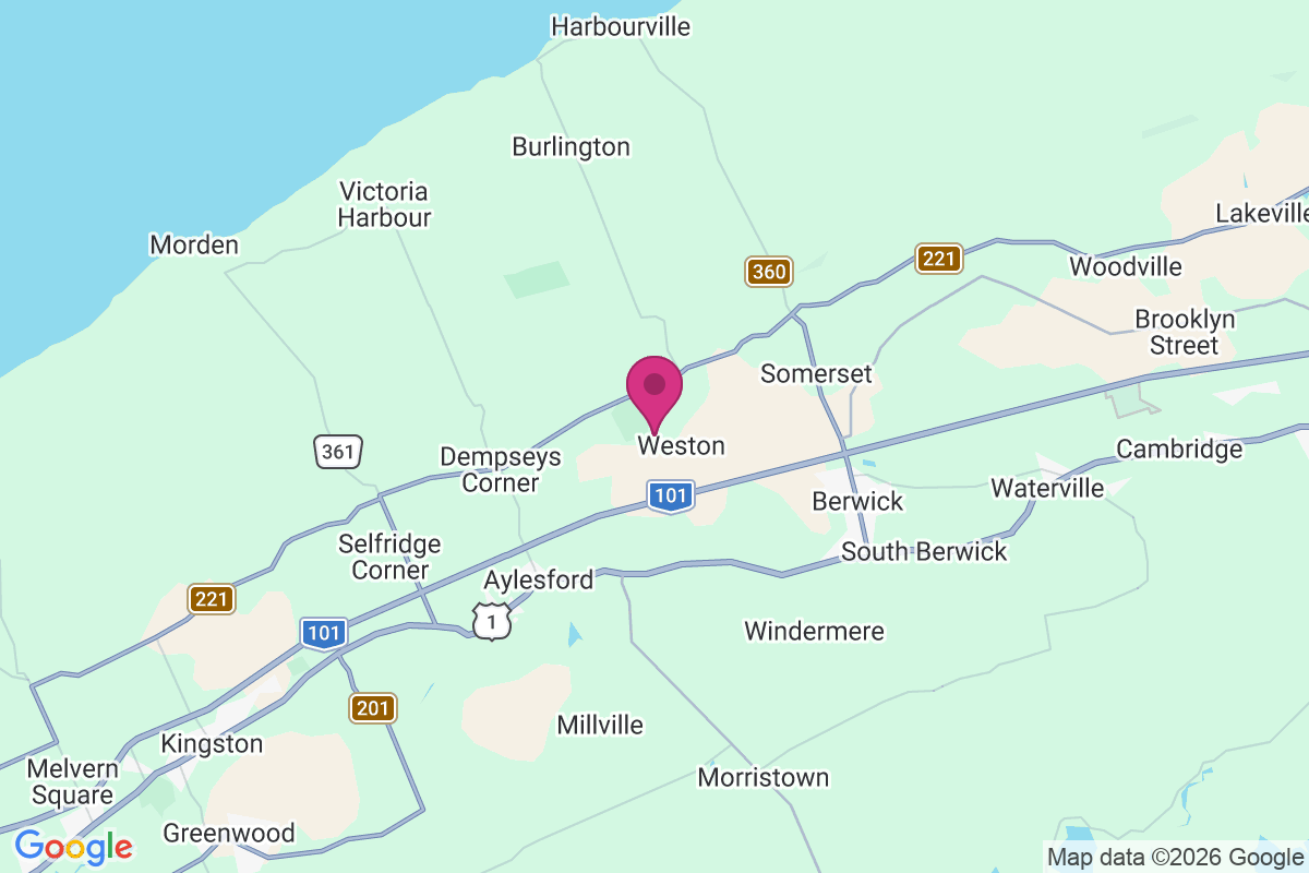 Weston map