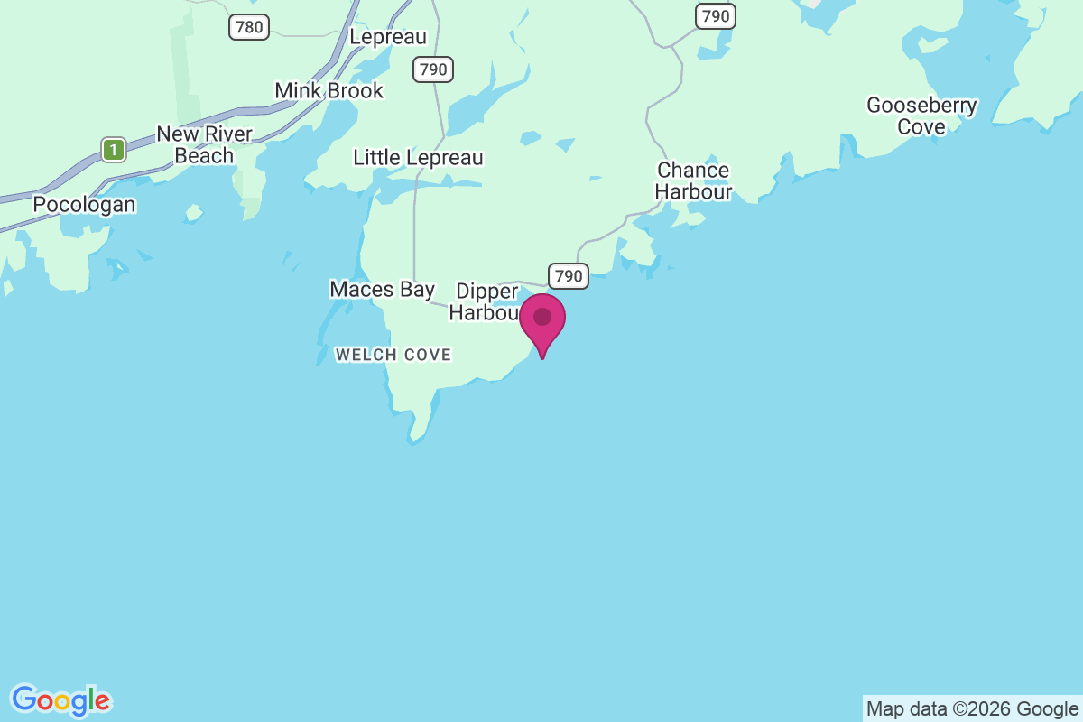 Dipper Harbour map