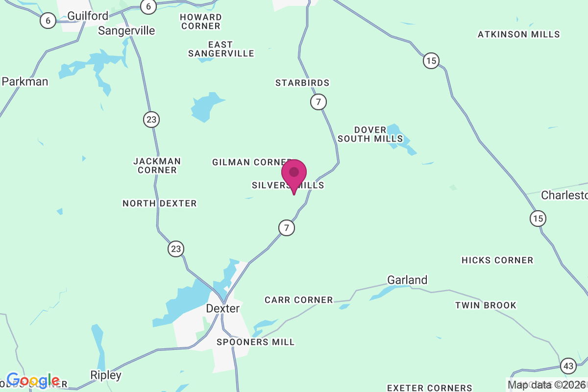 Silvers Mills map