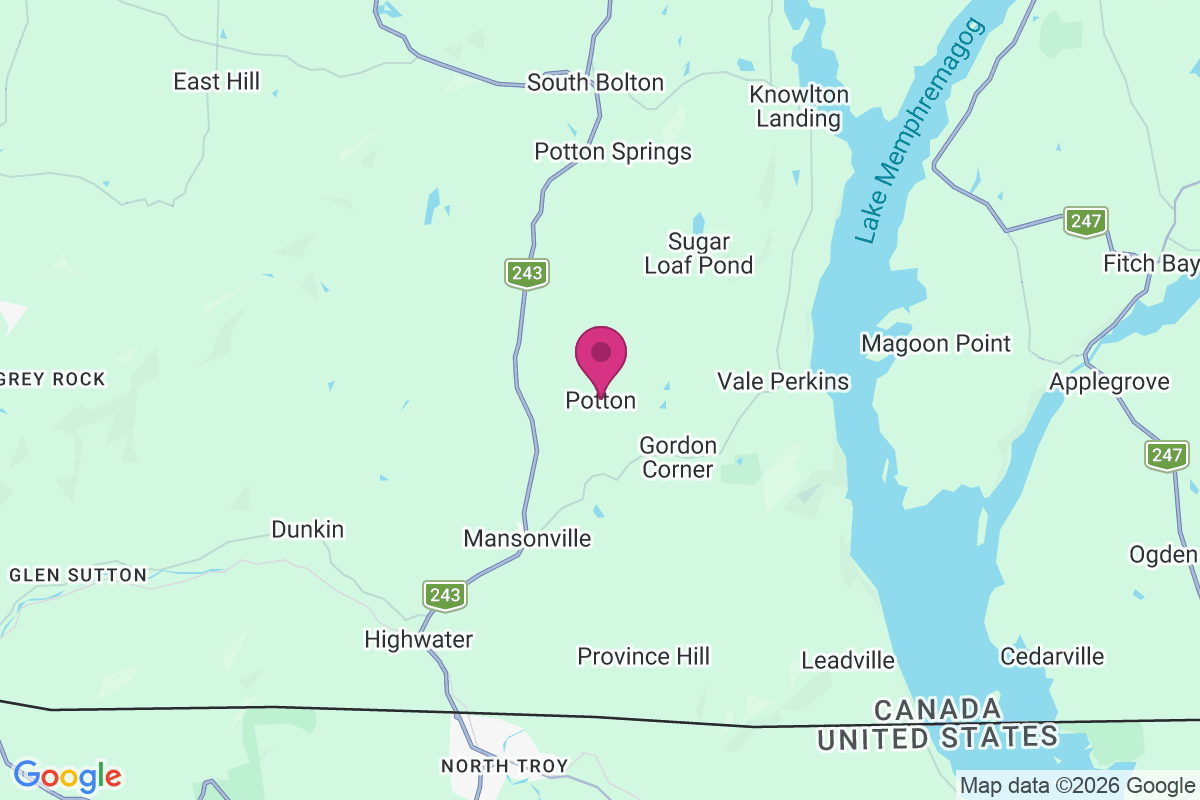 Potton map