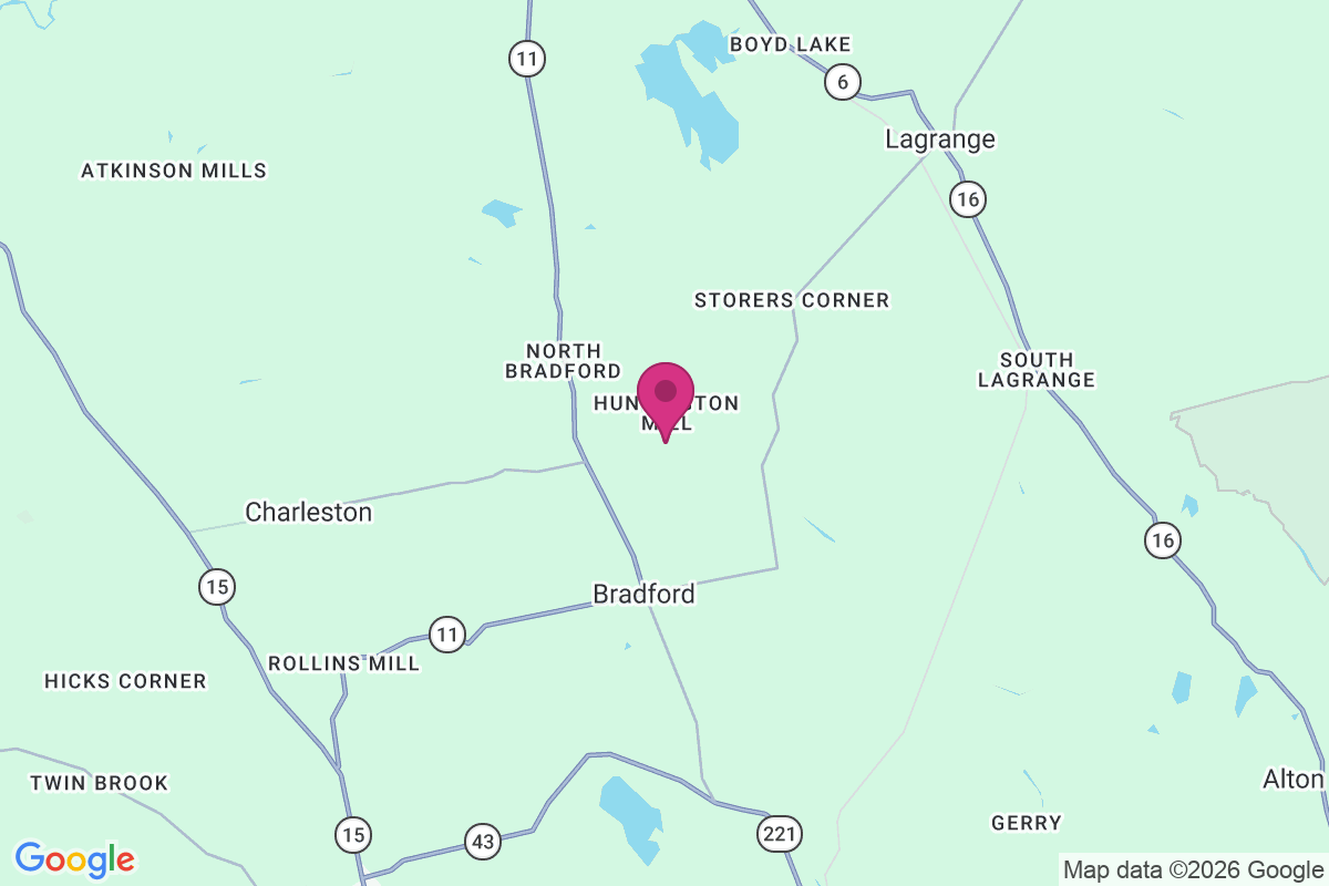 Huntington Mill map