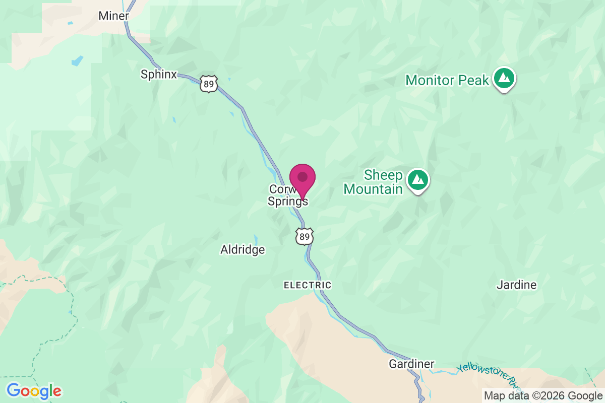 Corwin Springs map