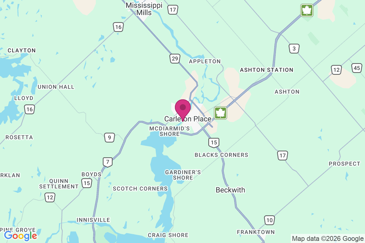 Carleton Place map