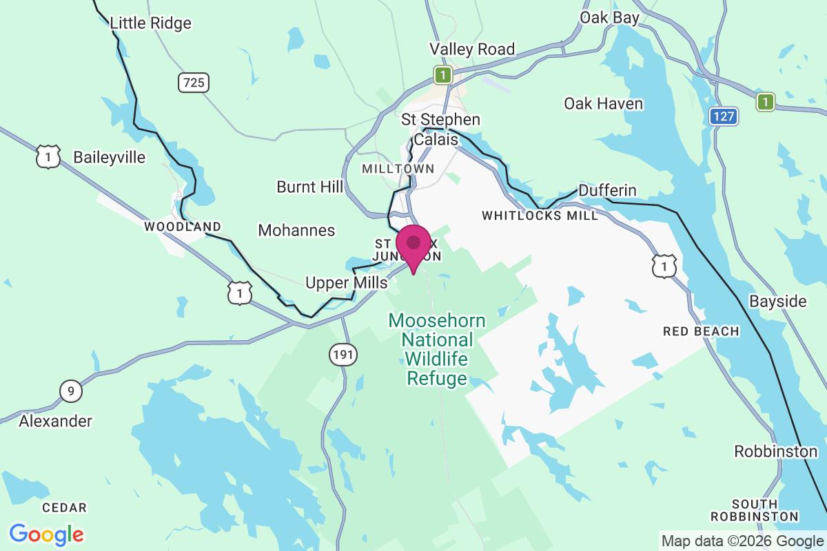 Saint Croix Junction map