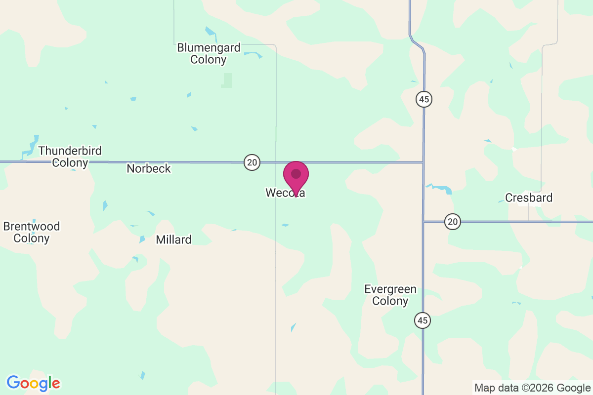 Wecota map