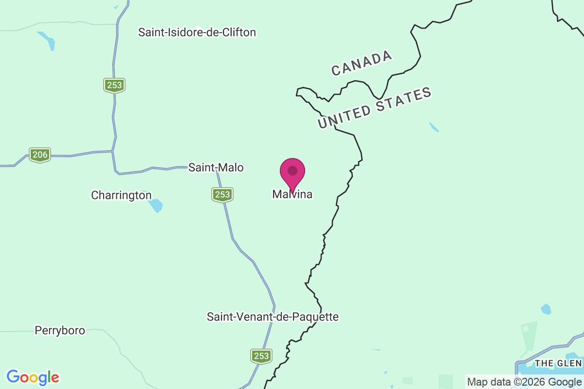 Malvina map