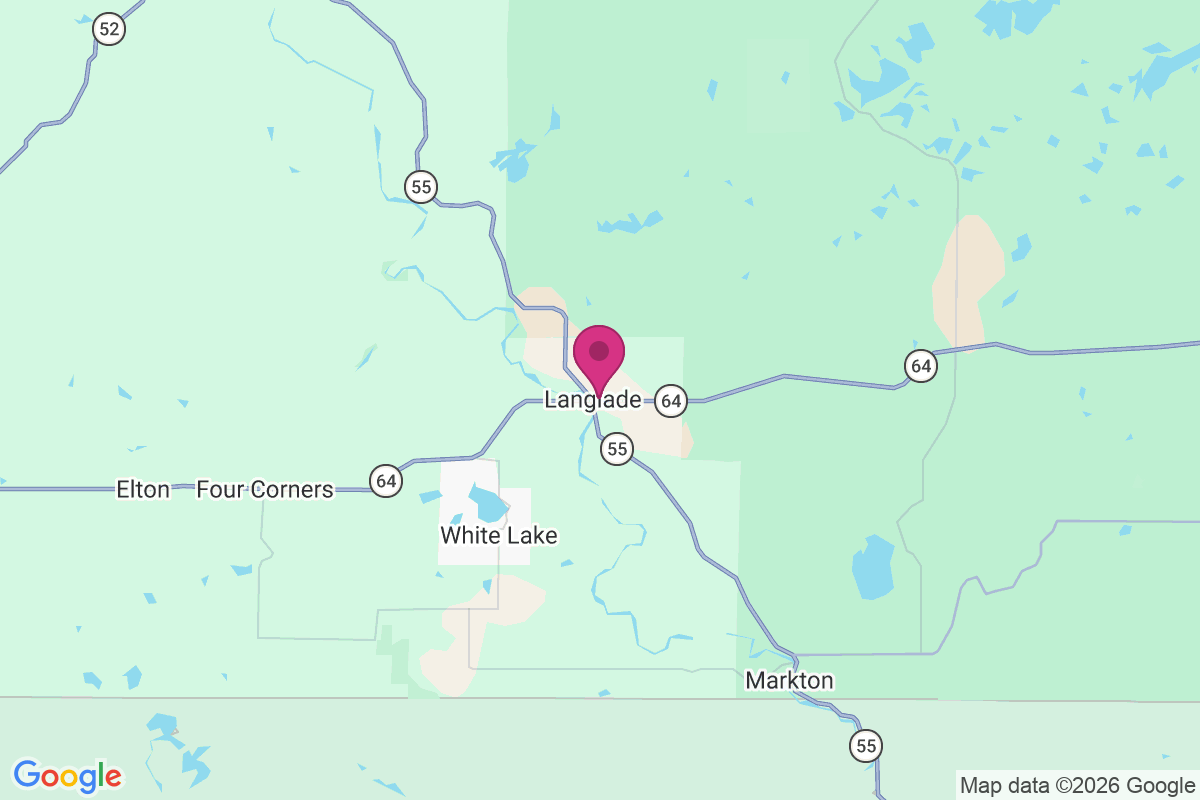 Langlade map